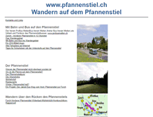 Tablet Screenshot of pfannenstiel.ch